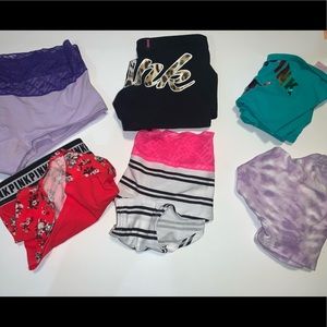 •SOLD• Bundle of 6 VS panties. Boyshort.